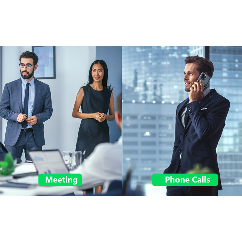 How does the AI ​​voice recorder automatically transcribe recordings into text using voice recognition technology?